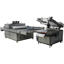 Máquina de secagem de TM-UV750-4 UV + Tmp-70100 plano de tela impressora Kit